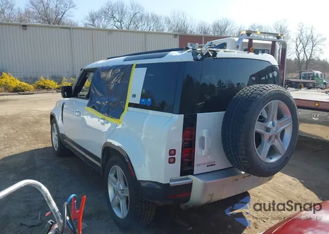 2020 Land Rover Defender 110 Se z USA, uszkodzony, nr VIN SALEP7EU2L2019740